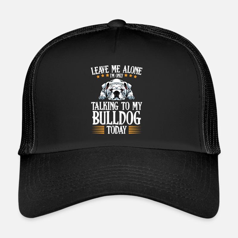 Bulldogge - Trucker Cap - Schwarz/Schwarz