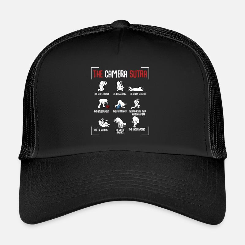 Fotograf - Trucker Cap - Schwarz/Schwarz
