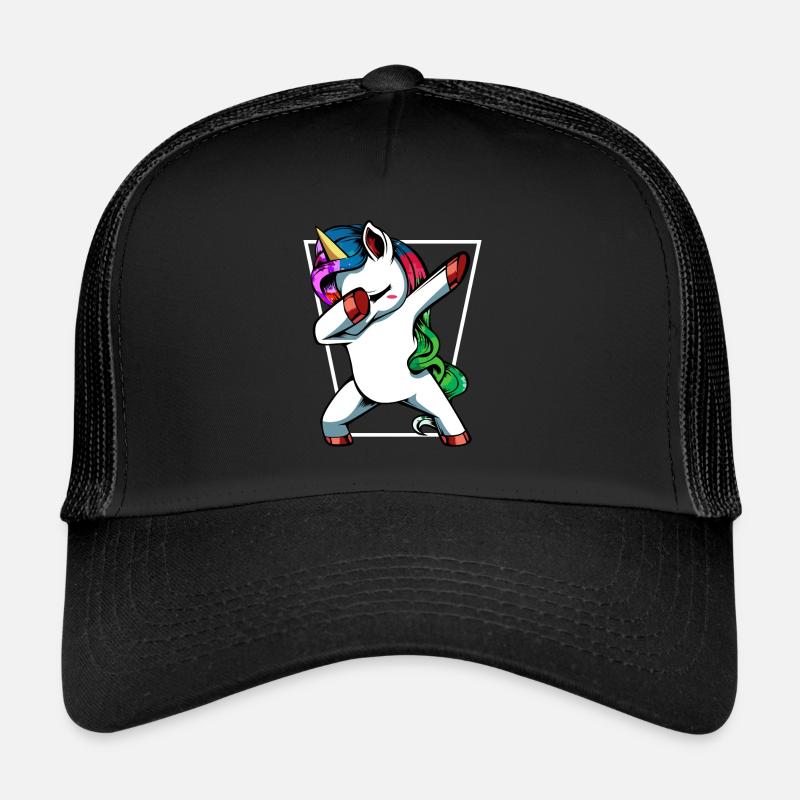 Dabbing Dab Licorne Mignon créature fabuleuse cadeau Casquette trucker 