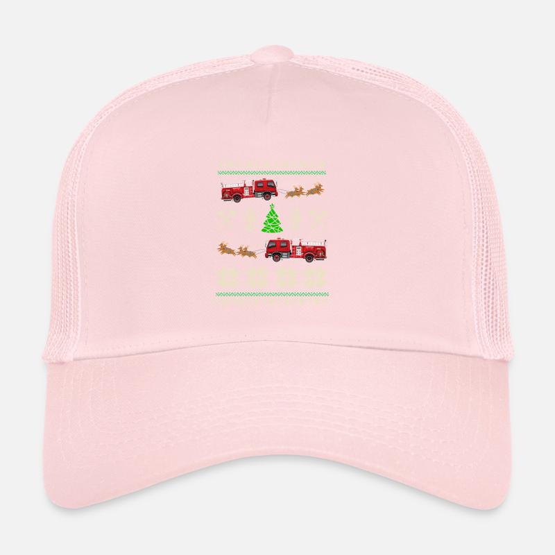 Service d'incendie de Noël Casquette trucker 