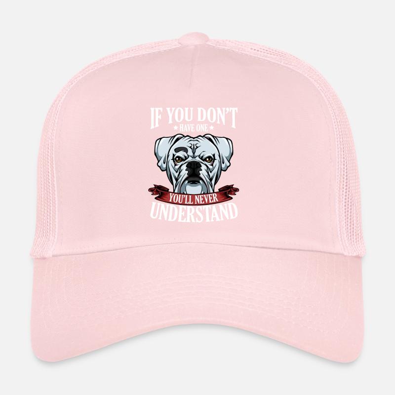 Cool Boxer Statement Dire le cadeau du propriétaire du chien Casquette trucker 