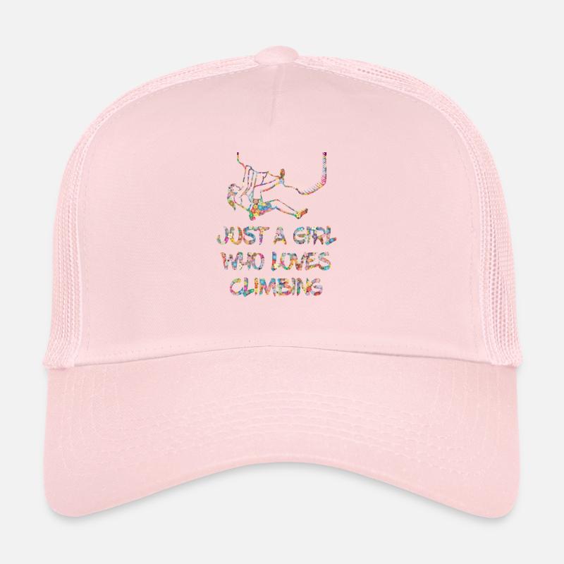 Mädchen, die es lieben zu klettern Trucker Cap