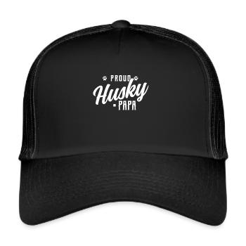 Husky - Trucker Cap - Schwarz/Schwarz - Vorne