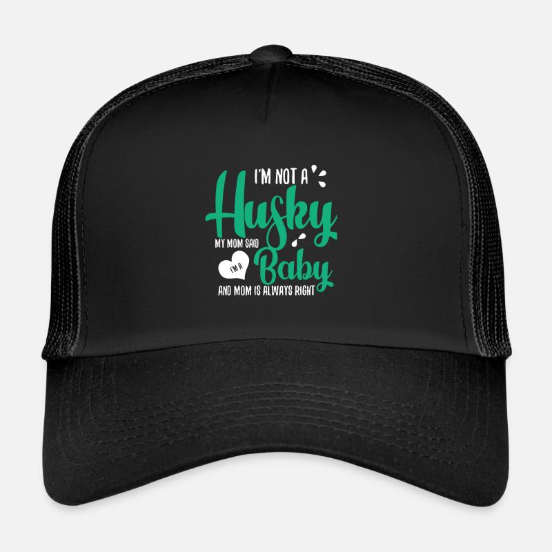 Husky - Trucker Cap - Schwarz/Schwarz