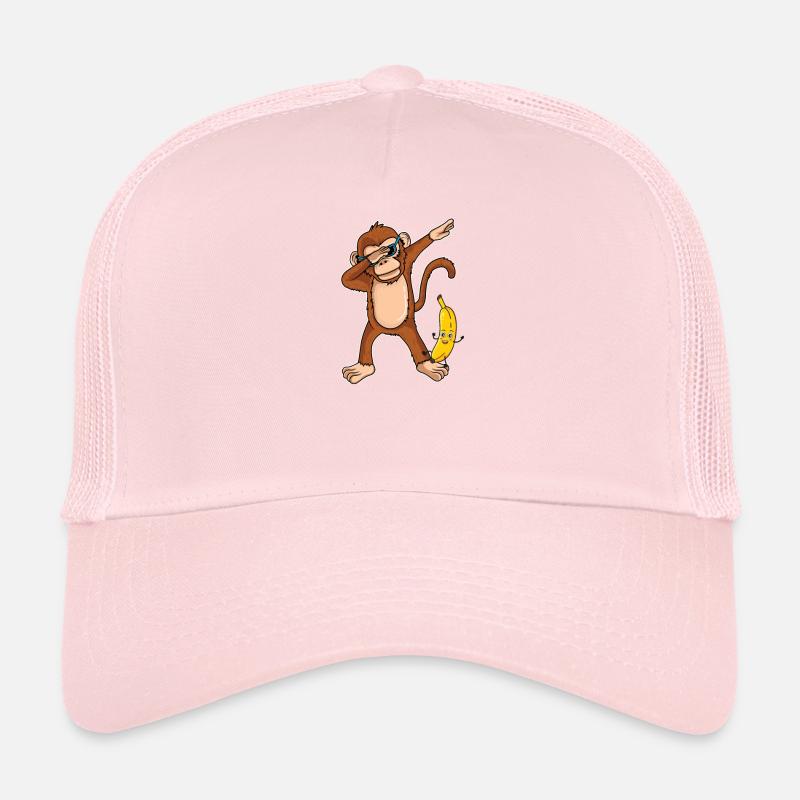 Dabbing Affe Dab Tanz Banane Geschenk Geburtstag Trucker Cap
