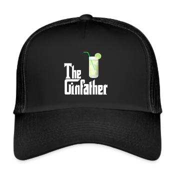 The Ginfather Gin and Tonic - Trucker Cap - black/black - Front