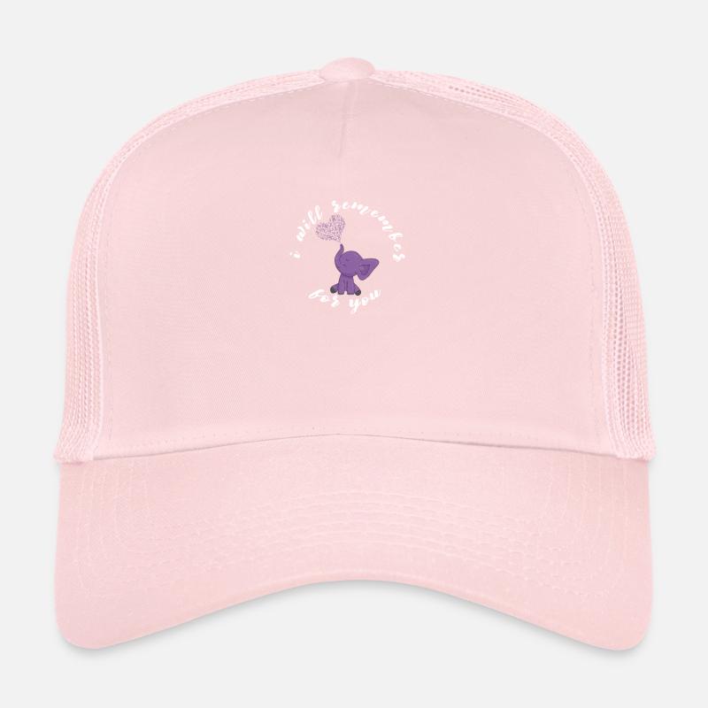Alzheimer mois I Endalz violet boucle éléphant Casquette trucker 