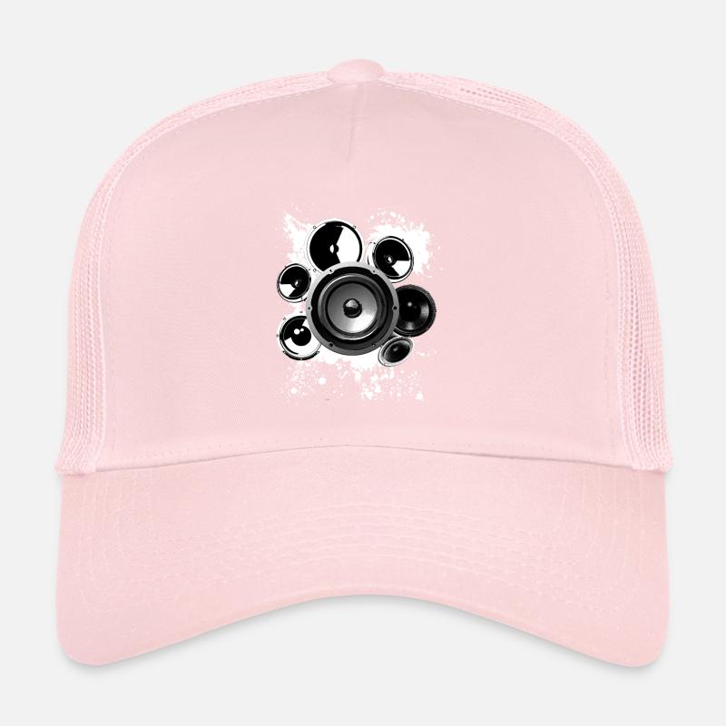Enceinte Dark Techno EDM Casquette trucker 