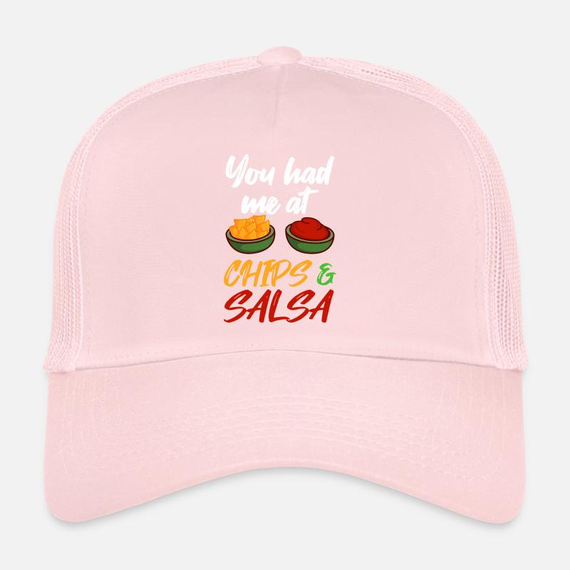 Chips und Salsa Spruch Trucker Cap