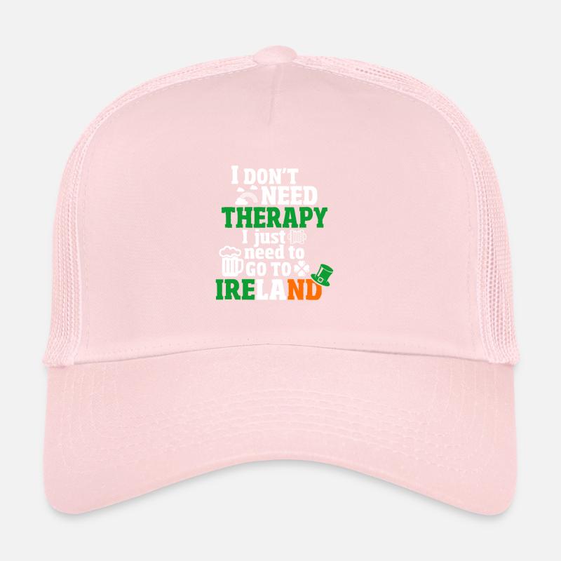 Drapeaux de l'Irlande Sant Patricks Day Funny Uralub Irl Casquette trucker 
