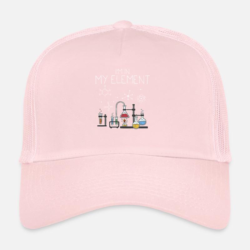 Je suis dans mon élément chimie chimie prof Casquette trucker 