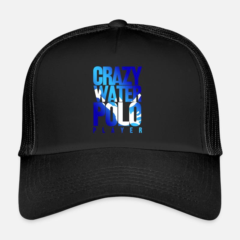 Wasserball - Trucker Cap - Schwarz/Schwarz