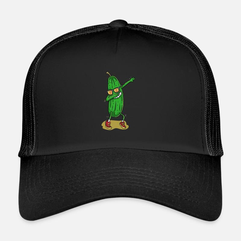 Concombre dansant drôle Casquette trucker 