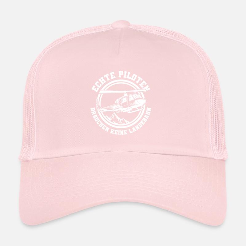 Helikopter Helicopter Hubschrauber Pilot lustig Trucker Cap