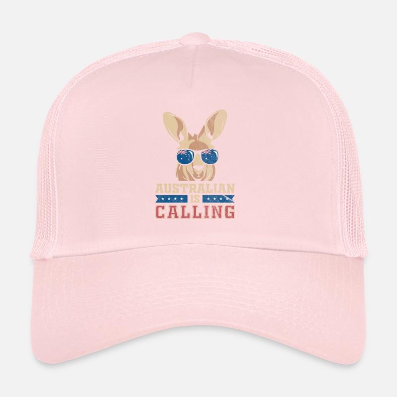 Kangaroo Australia animal outback gift idea Casquette trucker 