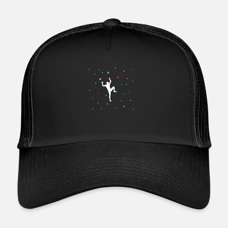Climbing climbing wall - Trucker Cap - black/black