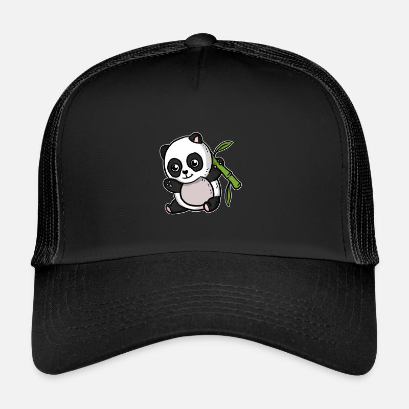Mignon Kawaii Panda Ours Casquette trucker 