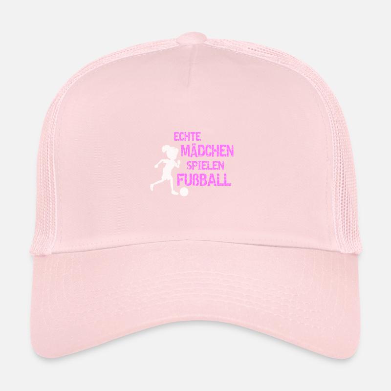 Mädchen Spielen Fußball Trucker Cap