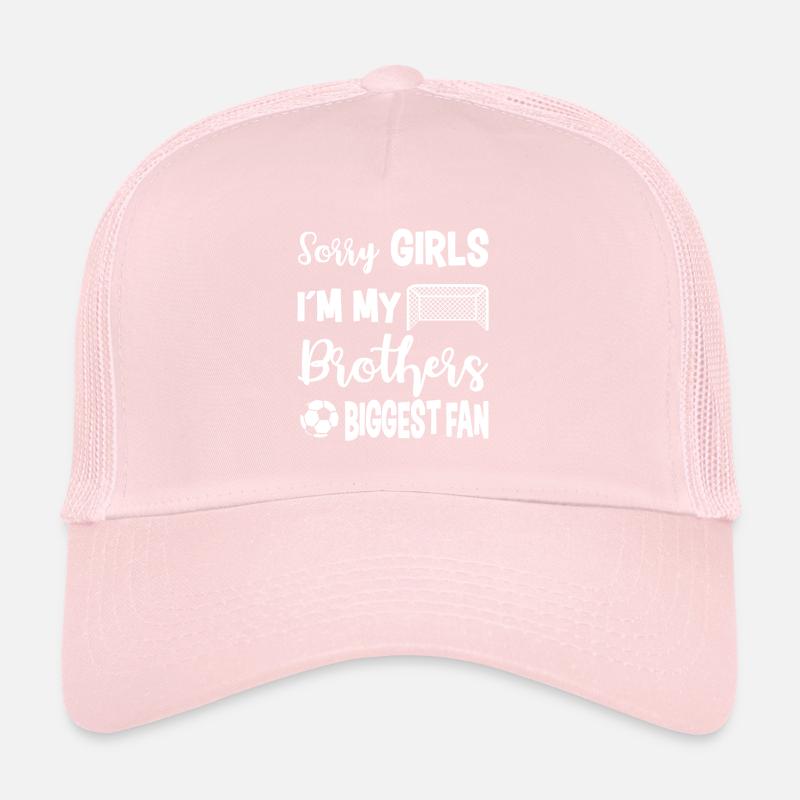 Fussball Schwester lustiges Geschenk Trucker Cap