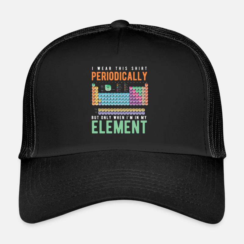 chemie - Trucker Cap - Schwarz/Schwarz