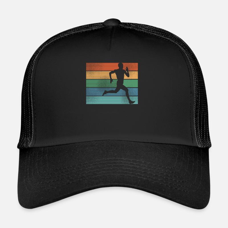 Running Jogging Running - Trucker Cap - black/black