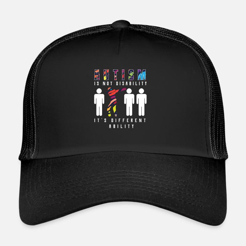 L'autisme Casquette trucker 