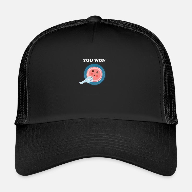 You Won Human Embryology Evolution Science Trucker Cap