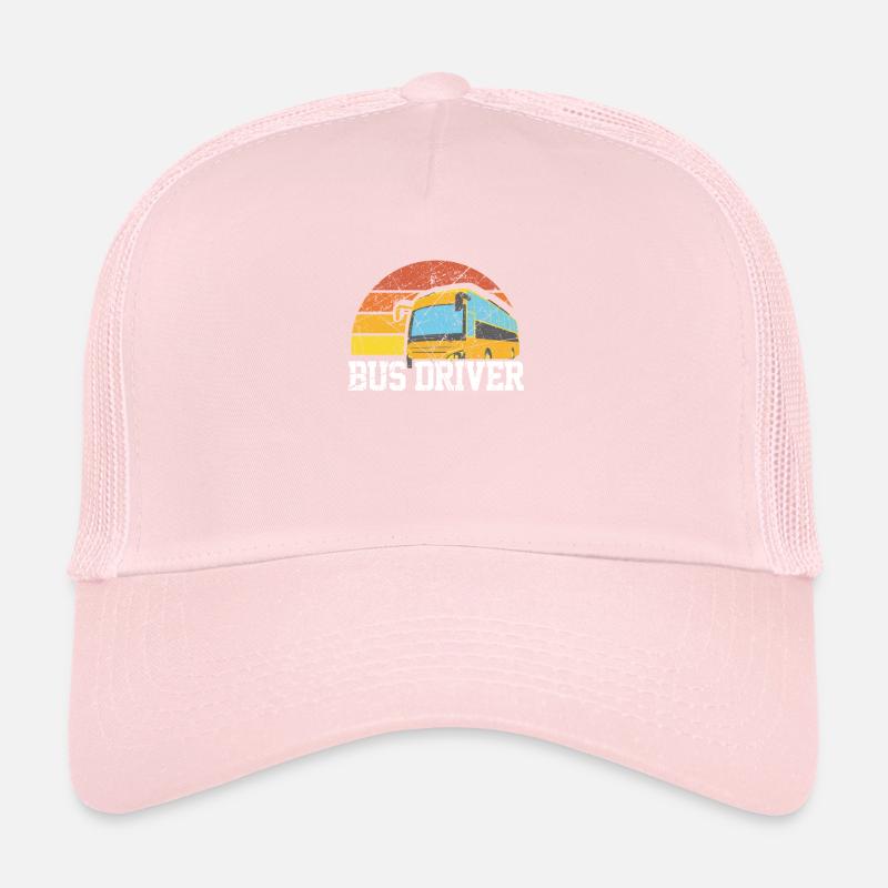 Chauffeur d'autobus scolaire Casquette trucker 