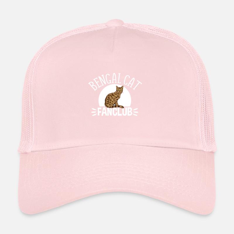 Chat du Bengale Casquette trucker 
