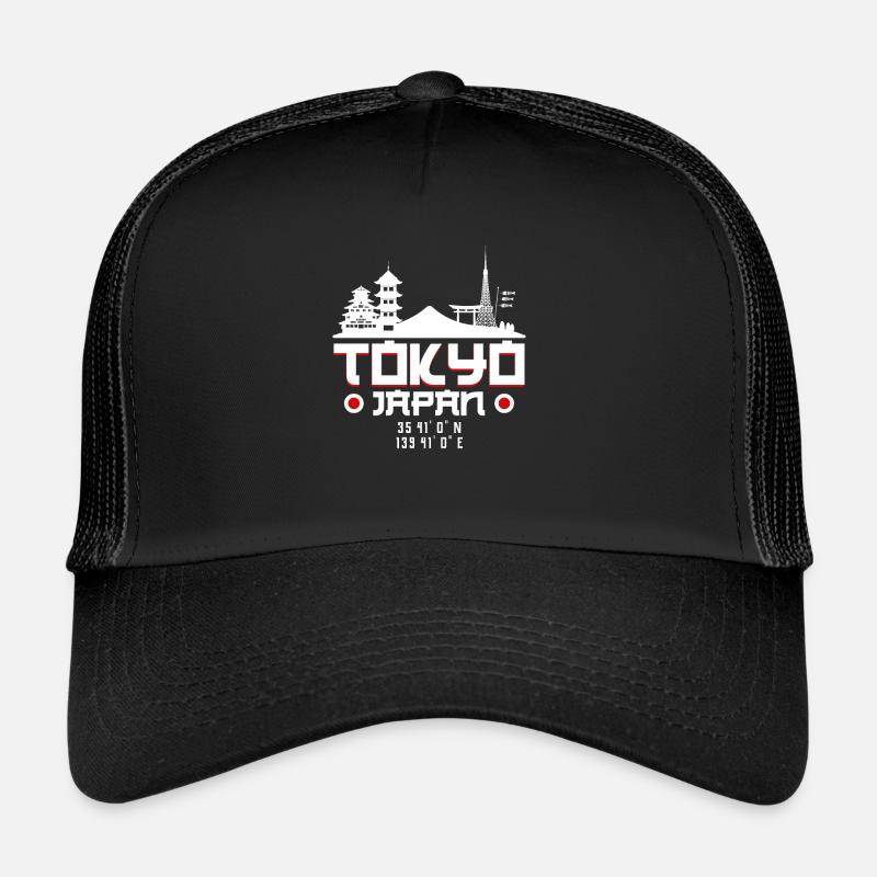 Japan - Trucker Cap - black/black