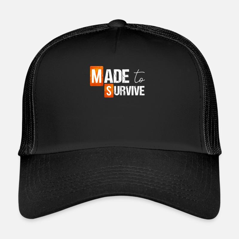MS Multiple Sclerosis Awareness Trucker Cap