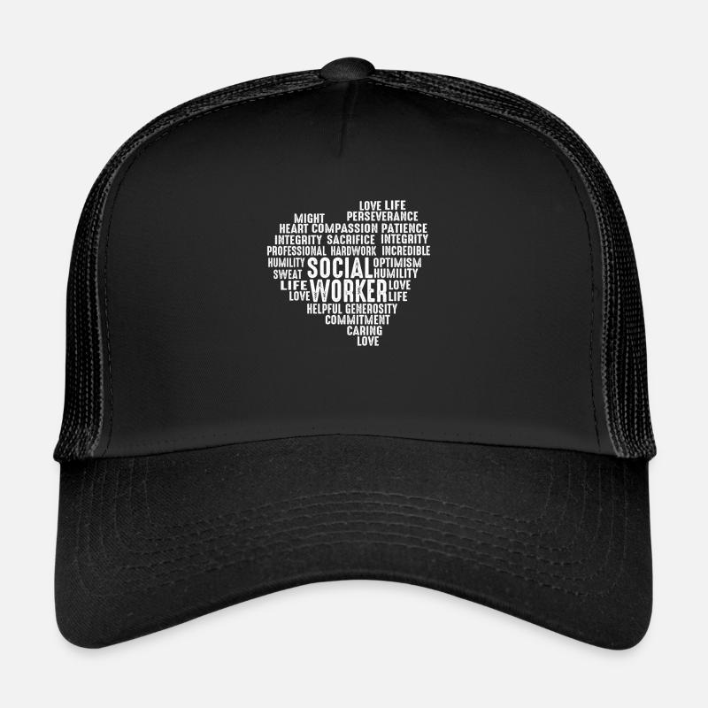 Social Science Soziale Arbeit Berufs Geschenk Trucker Cap