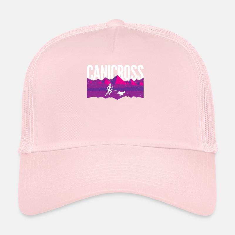 Course de canicross avec chien Casquette trucker 
