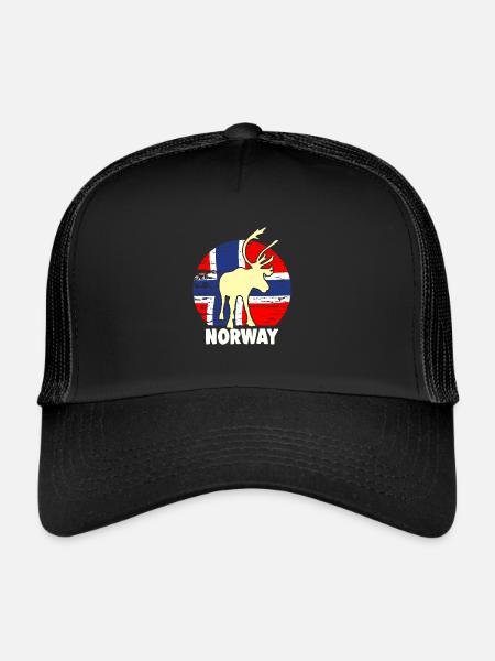Norway - Trucker Cap - black/black