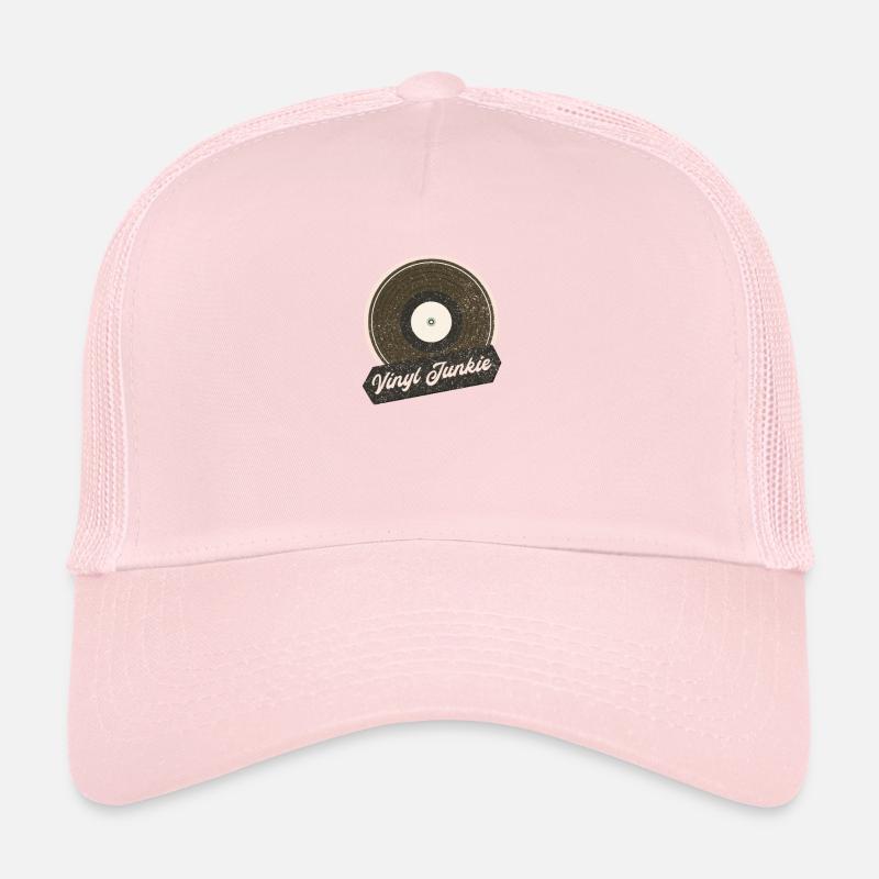 Accro au vinyle Casquette trucker 