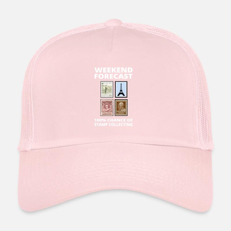 Philatéliste de collectionneur de timbres Casquette trucker 