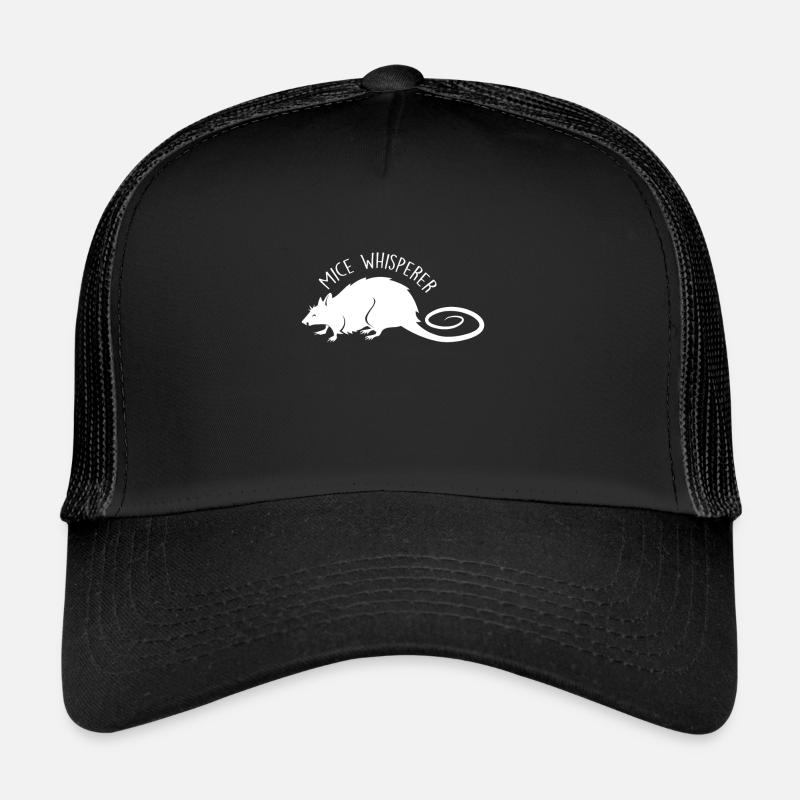 Mice Whisperer Mouse Rat Pet Animal Lover Rodent Trucker Cap