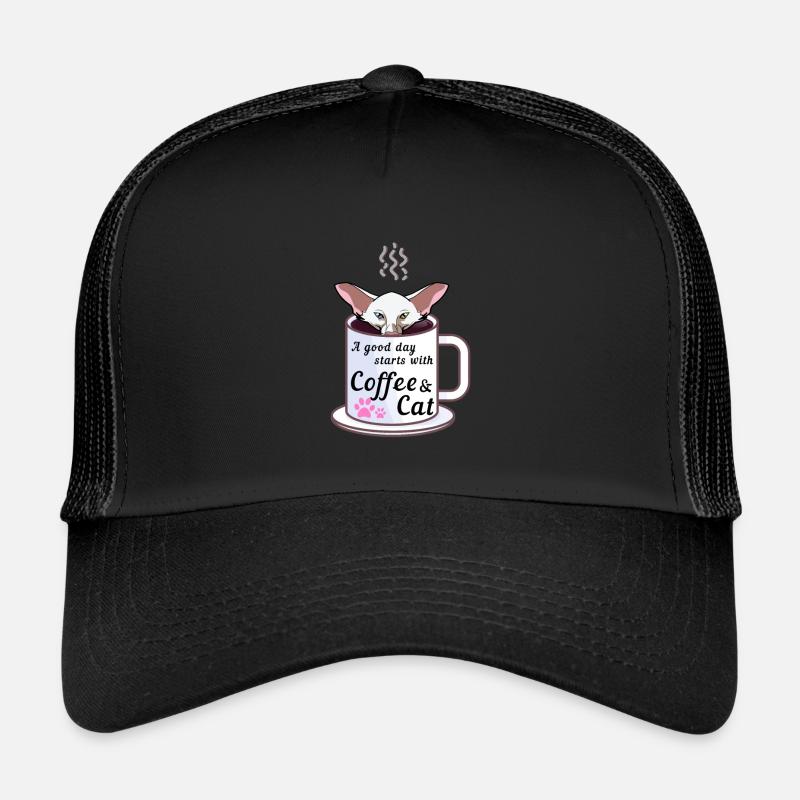 Ein guter Tag beginnt mit einem Kaffee und einem orientalischen Kurzfilm Trucker Cap