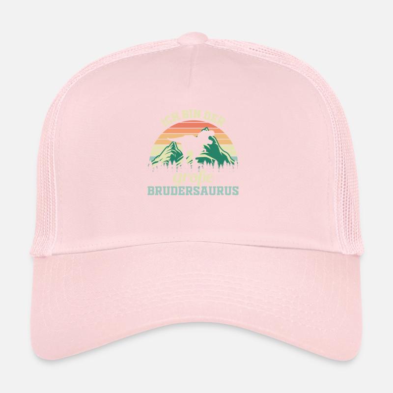 Brudersaurus die großer Bruder Geschenkidee Trucker Cap