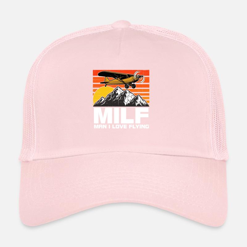 Pilote vol d’avion Casquette trucker 