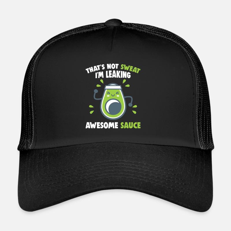 This is not a sweat Trucker Cap