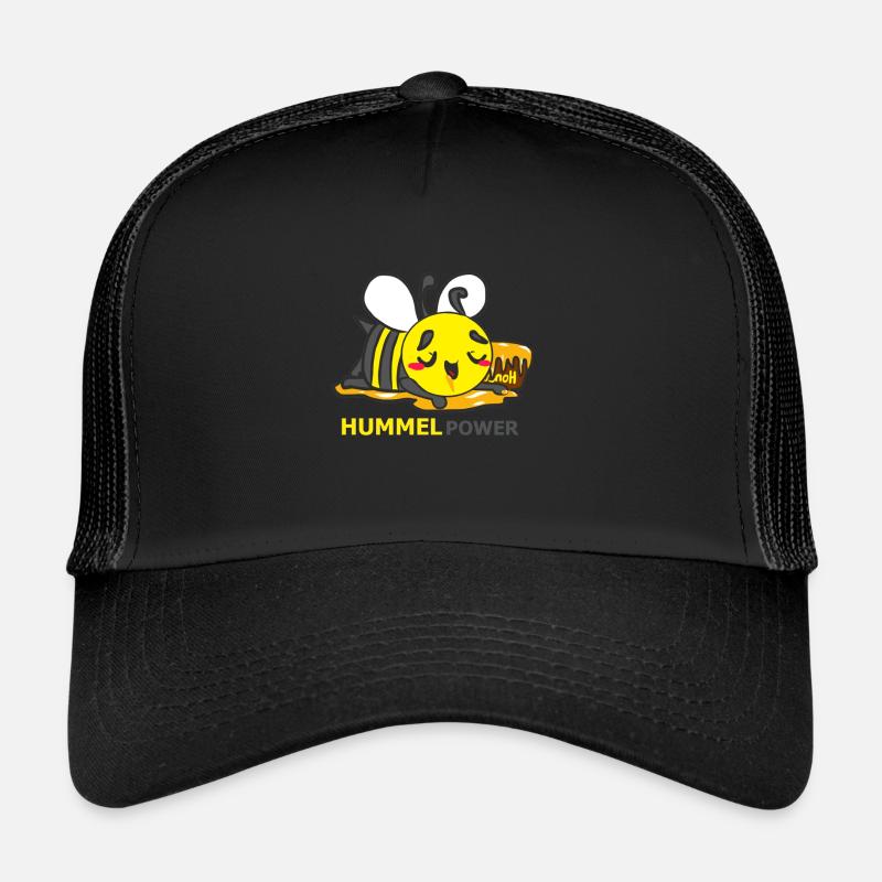 HUMMEL - Trucker Cap - Schwarz/Schwarz
