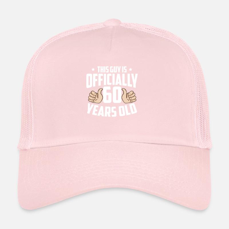 60th birthday Trucker Cap