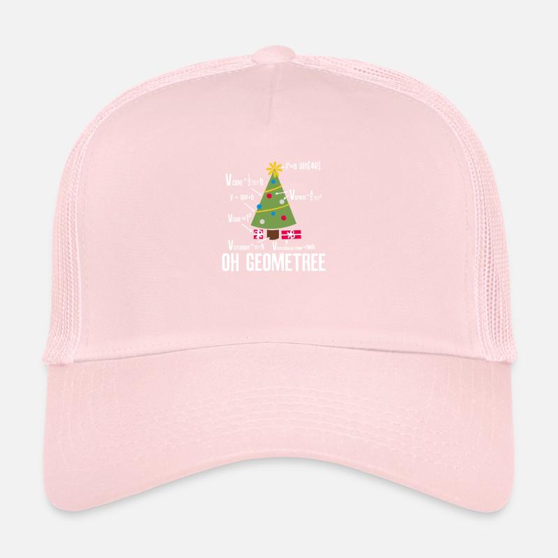 Christmas Math GeomeTree Trucker Cap