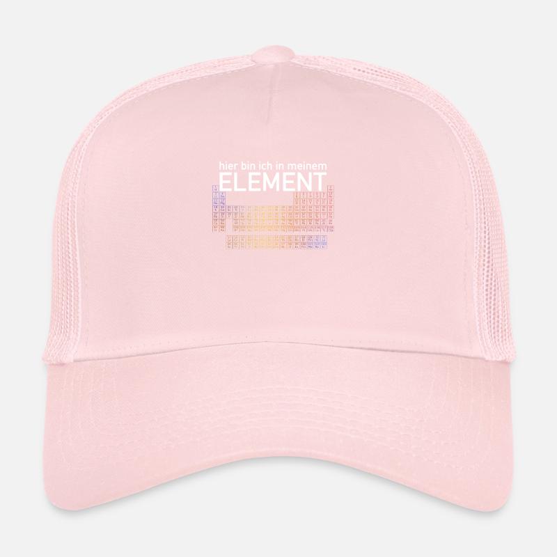 Periodensystem hier bin ich in meinem Element Trucker Cap