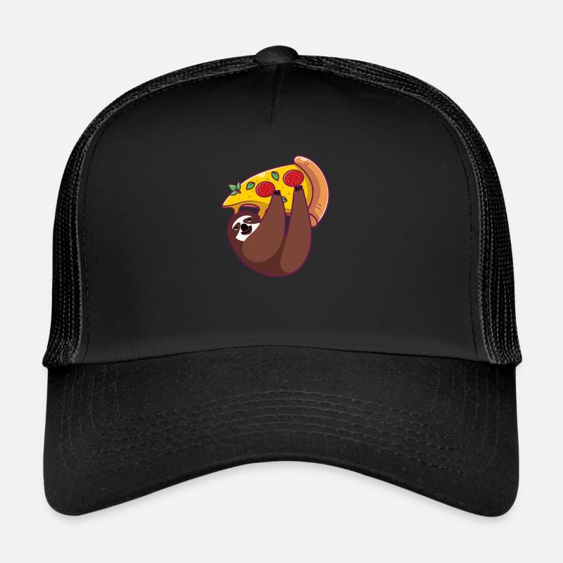 Faultier - Trucker Cap - Schwarz/Schwarz