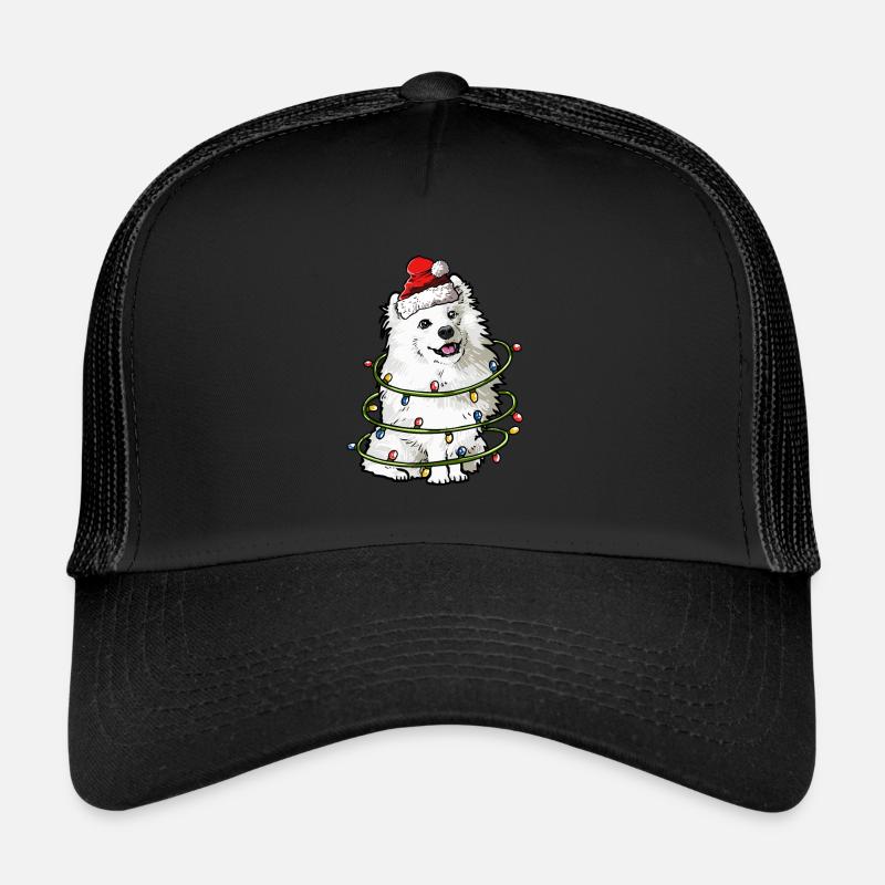 Samojeden Weihnachten Hunde Geschenk Trucker Cap