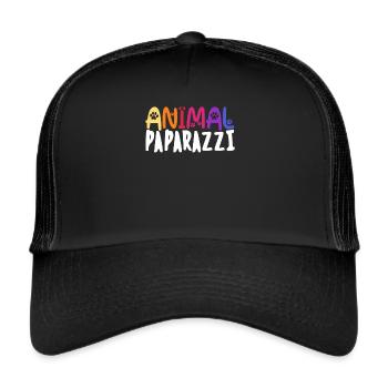 Wildlife photographer photographer photography - Trucker Cap - black/black - Front