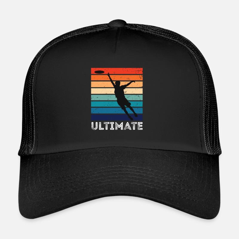 Frisbee - Trucker Cap - Schwarz/Schwarz