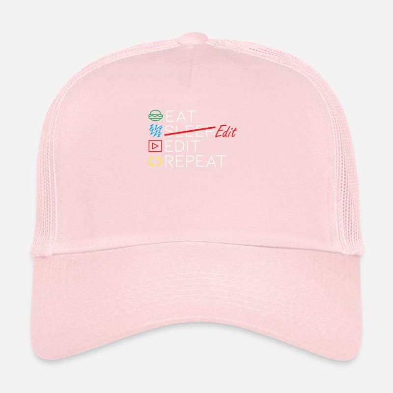 Video Editor Mediengestalter Zitat Trucker Cap